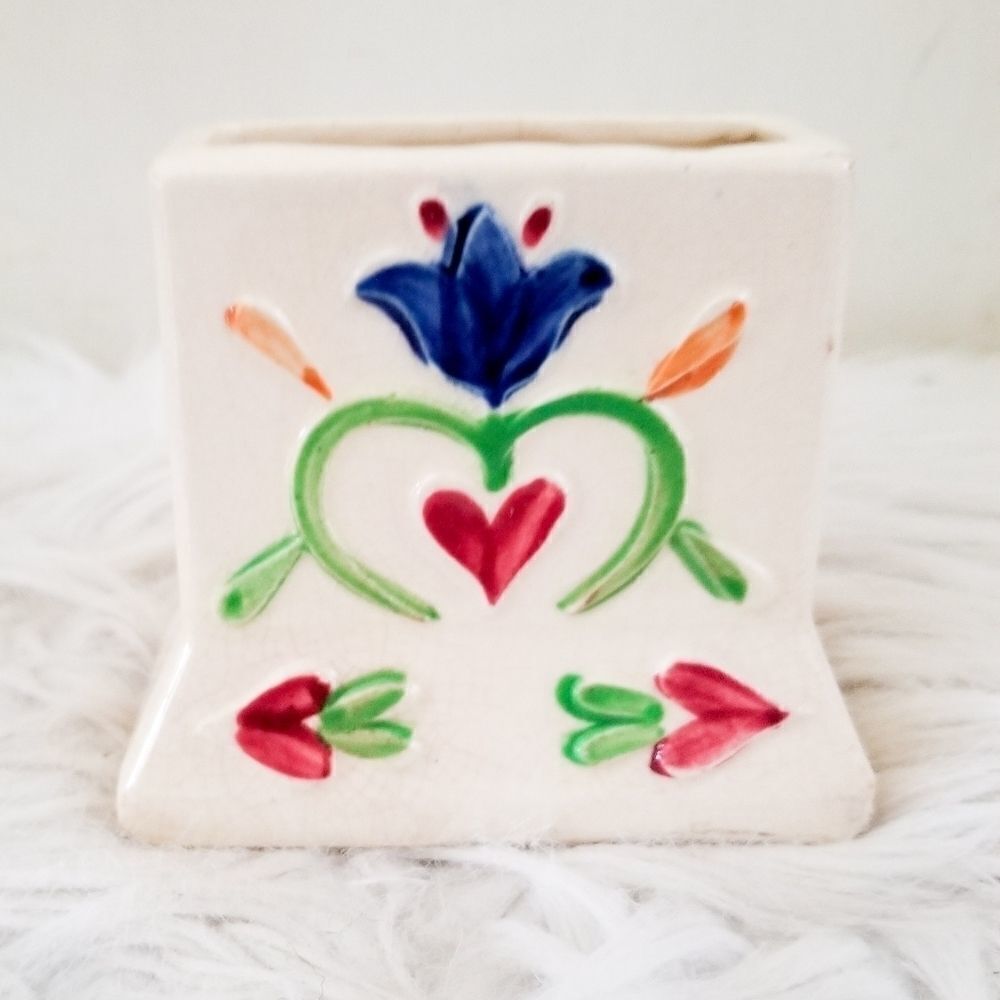 Vintage Japanese planter great for succulents